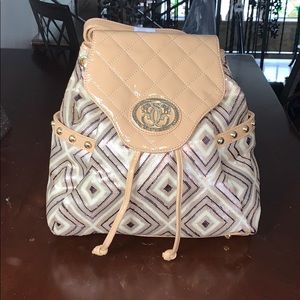 Sharif Sequin Backpack Convertible Crossbody Bag